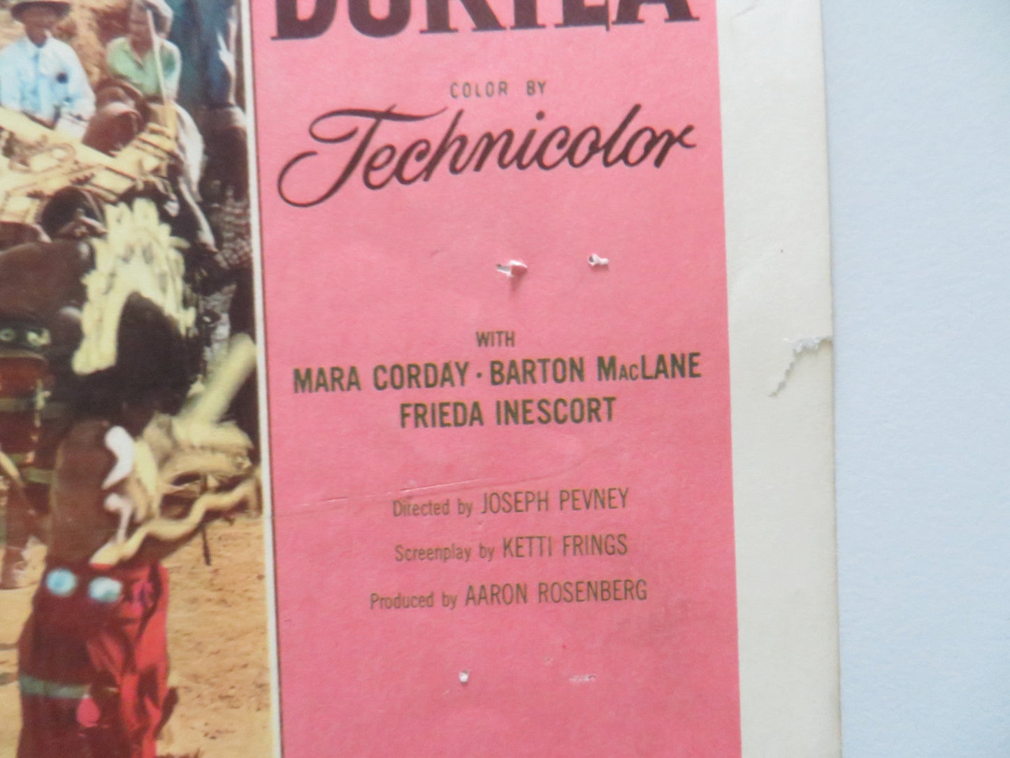 FOX FIRE - #5 US LOBBY CARD JANE RUSSELL JEFF CHANDLER DAN DURYEA 1955 Rendezvous Cinema Movie posters