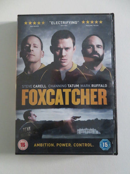 FOXCATCHER (DVD) STEVE CARELL CHANNING TATUM 2014 REGION 2 Movie posters