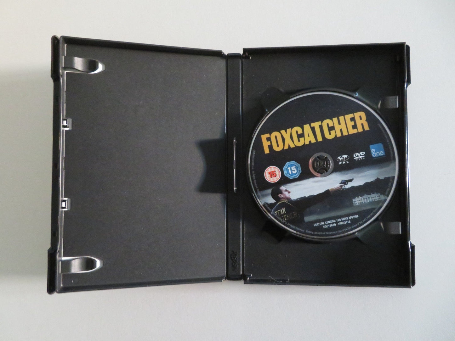 FOXCATCHER (DVD) STEVE CARELL CHANNING TATUM 2014 REGION 2 Movie posters