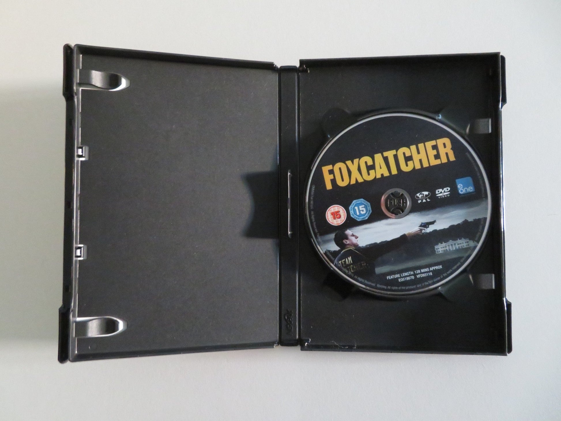 FOXCATCHER (DVD) STEVE CARELL CHANNING TATUM 2014 REGION 2 Movie posters