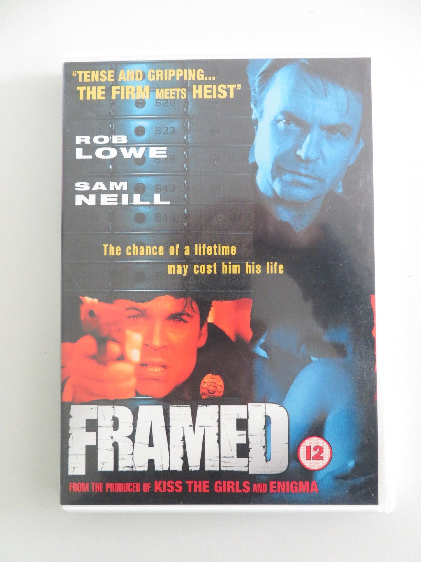 FRAMED (DVD) ROB LOWE SAM NEILL 2002 REGION 2 Movie posters