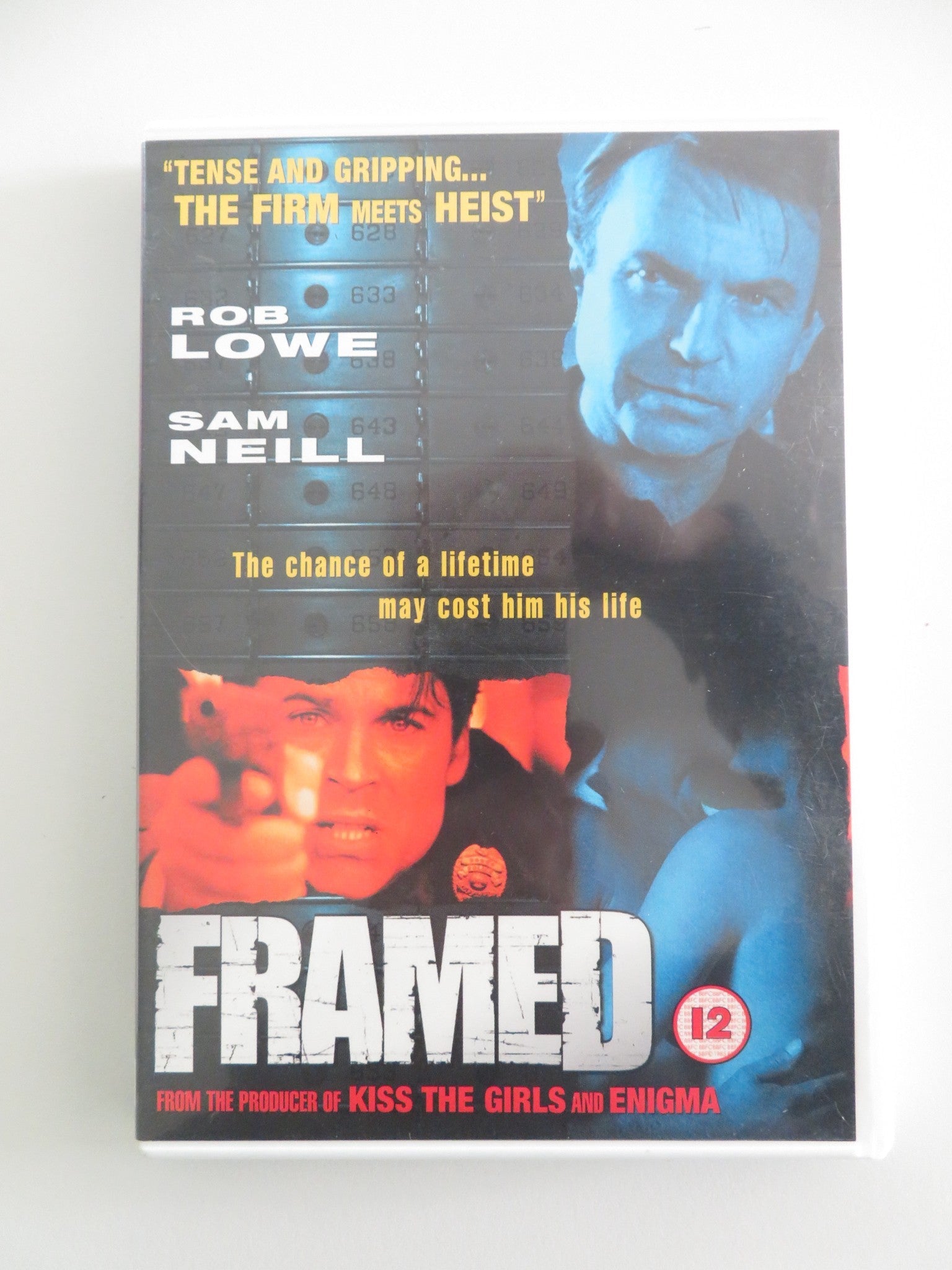 FRAMED (DVD) ROB LOWE SAM NEILL 2002 REGION 2 Movie posters