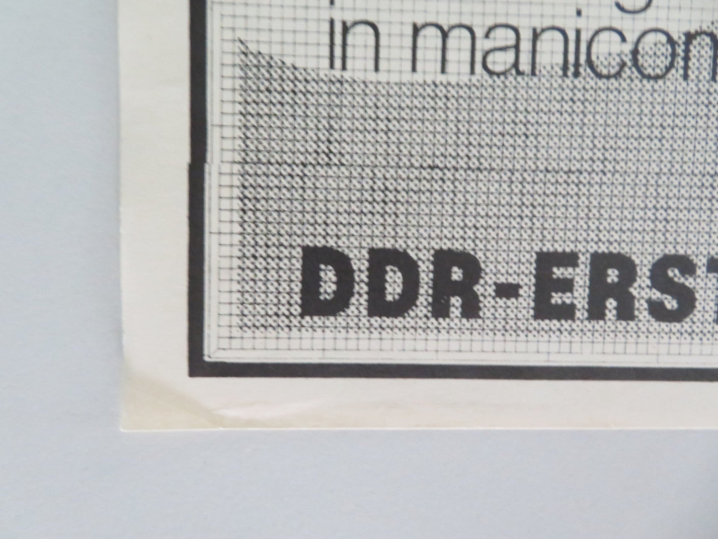 FRANCA RAME / DARIO FO GERMAN ROLLED POSTER DAS ERWACHEN EINE FRAU 1980 Movie posters