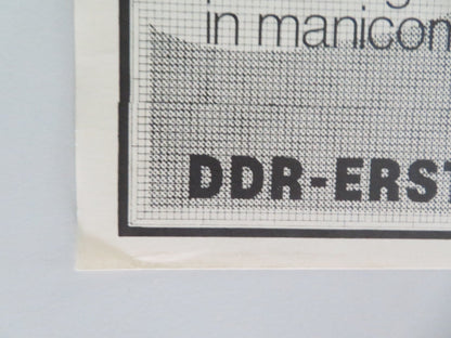 FRANCA RAME / DARIO FO GERMAN ROLLED POSTER DAS ERWACHEN EINE FRAU 1980 Movie posters