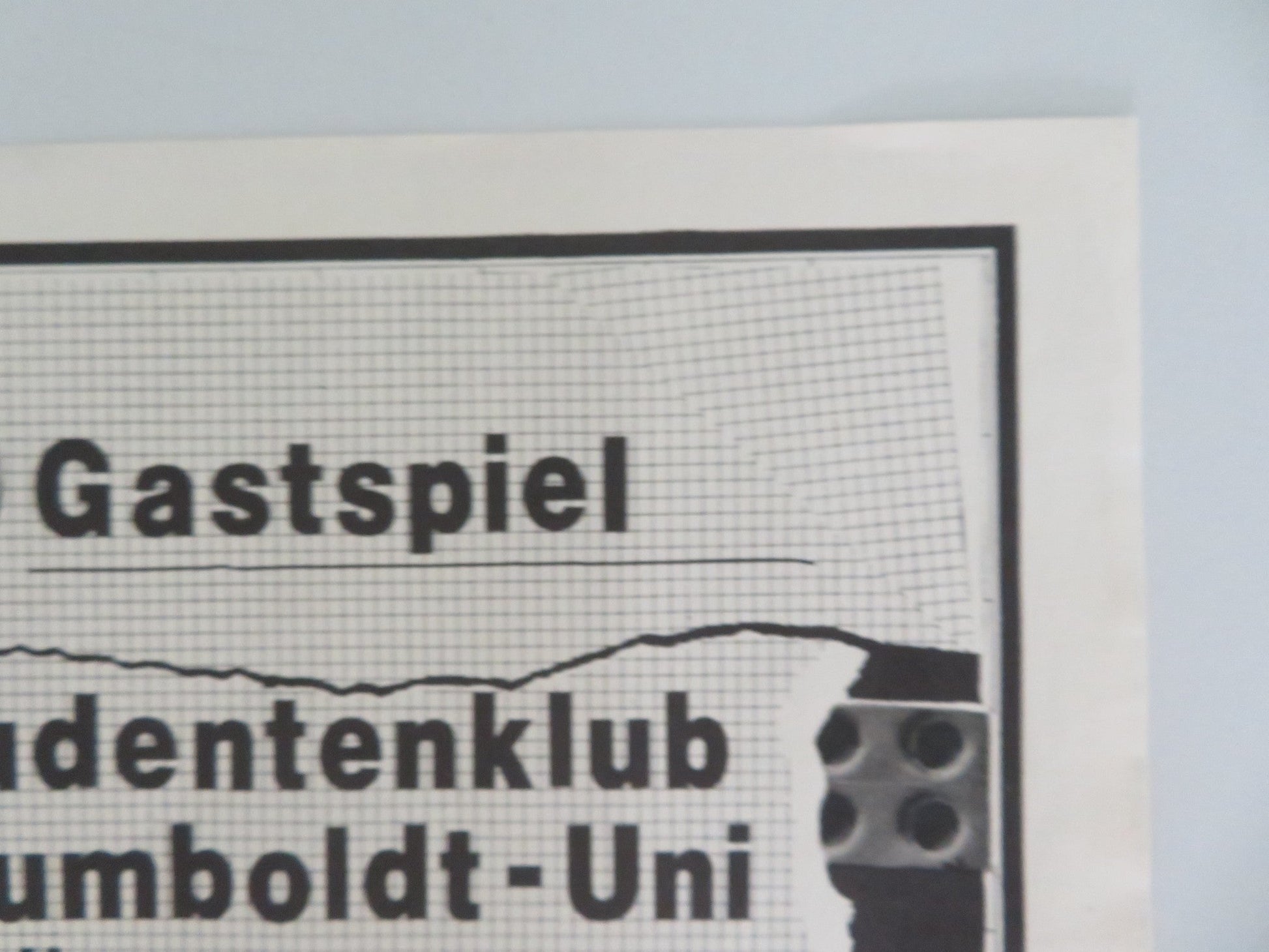 FRANCA RAME / DARIO FO GERMAN ROLLED POSTER DAS ERWACHEN EINE FRAU 1980 Movie posters