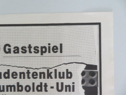 FRANCA RAME / DARIO FO GERMAN ROLLED POSTER DAS ERWACHEN EINE FRAU 1980 Movie posters