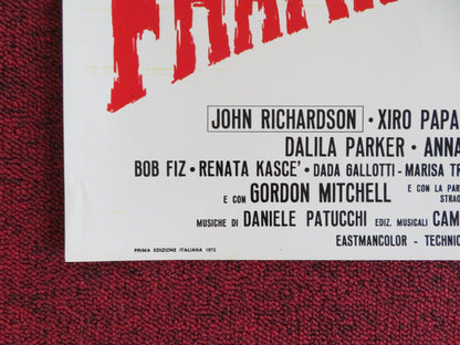 FRANKENSTEIN '80 - F ITALIAN FOTOBUSTA POSTER JOHN RICHARDSON XIRO PAPAS 1972 Rendezvous Cinema Movie posters