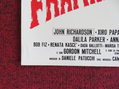 FRANKENSTEIN '80 - G ITALIAN FOTOBUSTA POSTER JOHN RICHARDSON XIRO PAPAS 1972 Rendezvous Cinema Movie posters