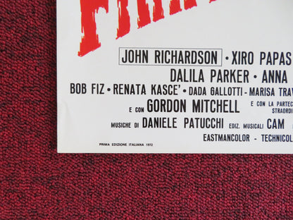 FRANKENSTEIN '80 - H ITALIAN FOTOBUSTA POSTER JOHN RICHARDSON XIRO PAPAS 1972 Rendezvous Cinema Movie posters