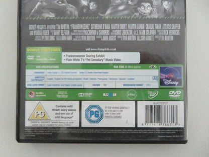 FRANKENWEENIE (DVD) CATHERINE O'HARA MARTIN SHORT 2012 REGION 2 Movie posters