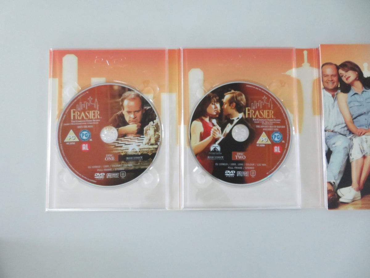 Frasier - The Complete Third Season (DVD BoxSet) Kelsey Grammer 1995 Region 2 Movie posters