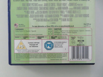 FREAKY FRIDAY (DVD) DISNEY JAMIE LEE CURTIS LINDSAY LOHAN 2003 REGION 2 Movie posters