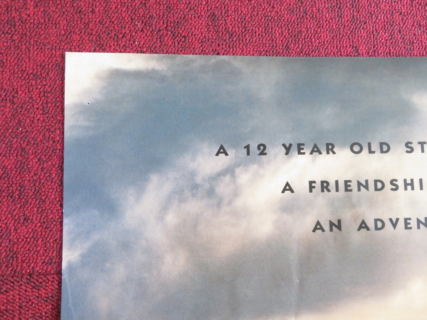 FREE WILLY - B FOLDED US ONE SHEET POSTER JASON JAMES RICHTER 1993 Rendezvous Cinema Movie posters