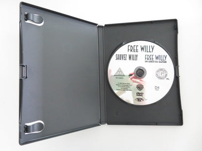 FREE WILLY (DVD) JASON JAMES RICHTER MICHAEL MADSEN 1993 REGION 2 Movie posters