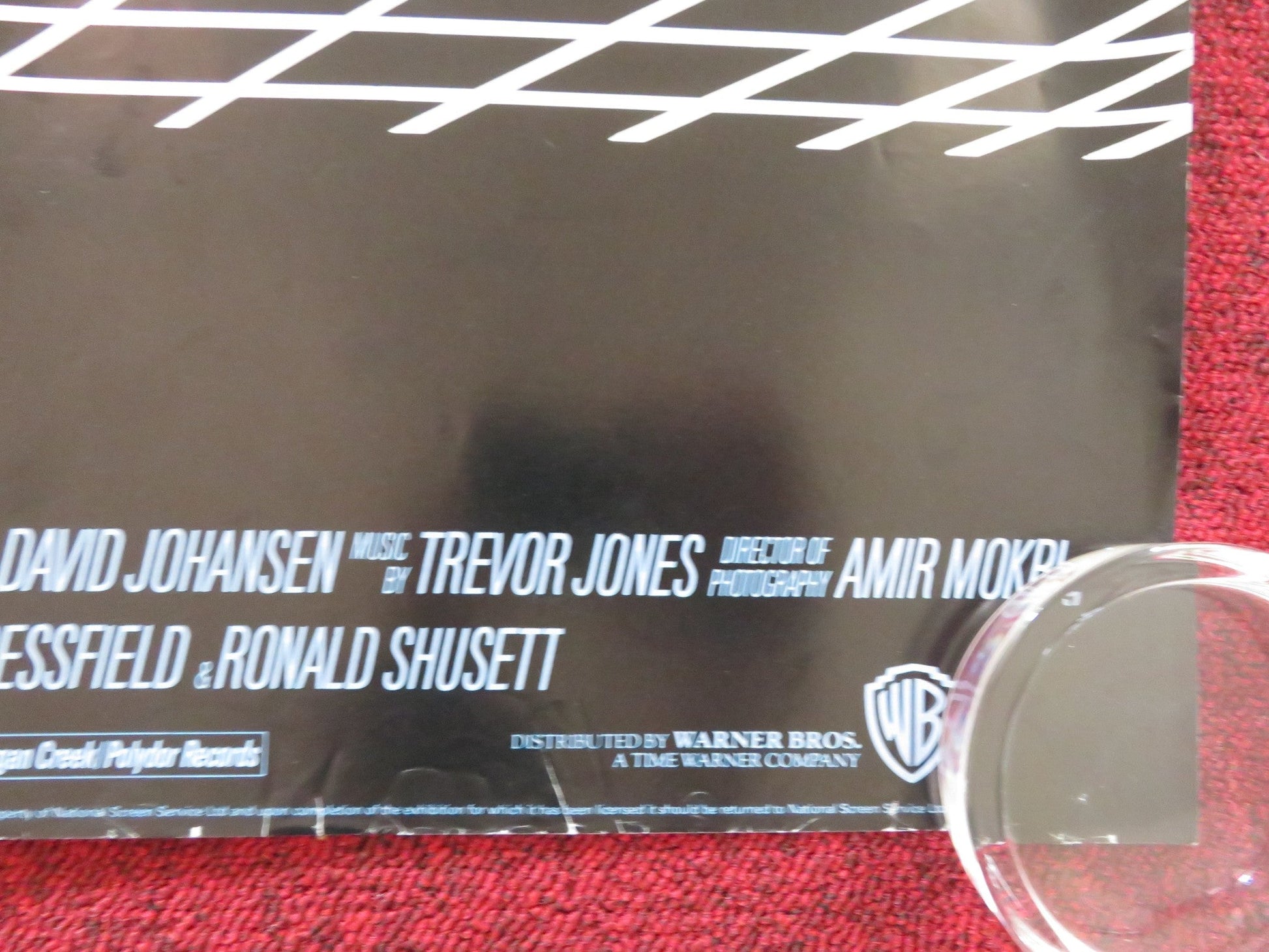 FREEJACK UK QUAD ROLLED POSTER MICK JAGGER EMILIO ESTEVEZ 1992 Rendezvous Cinema Movie posters