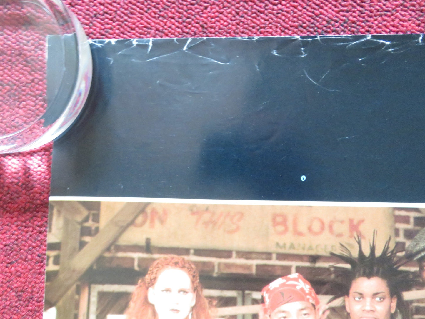 FREEJACK UK QUAD ROLLED POSTER MICK JAGGER EMILIO ESTEVEZ 1992 Rendezvous Cinema Movie posters