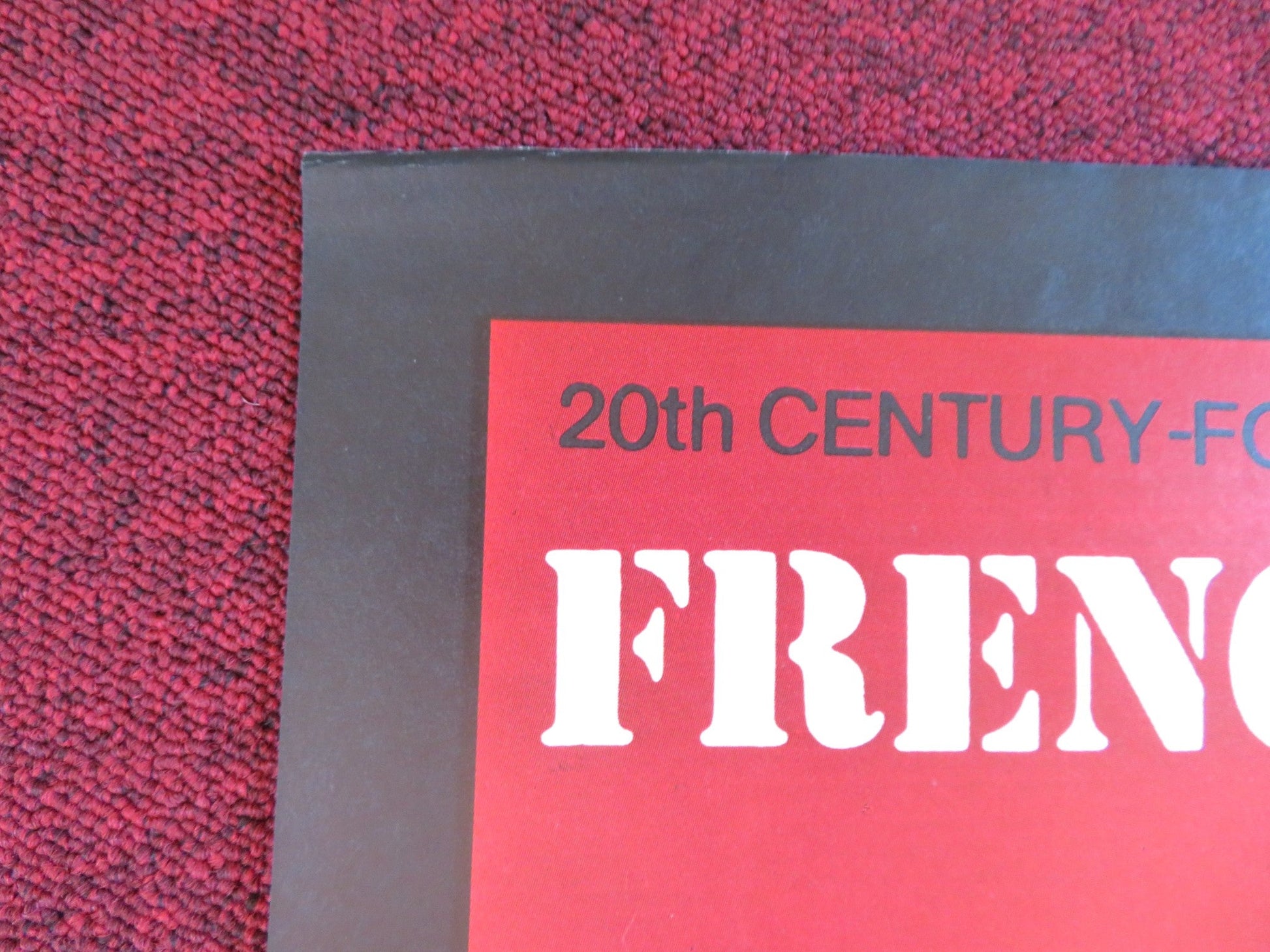 FRENCH CONNECTION II GERMAN A1 POSTER FOLDED GENE HACKMAN FERNANDO REY 1976 Rendezvous Cinema Movie posters