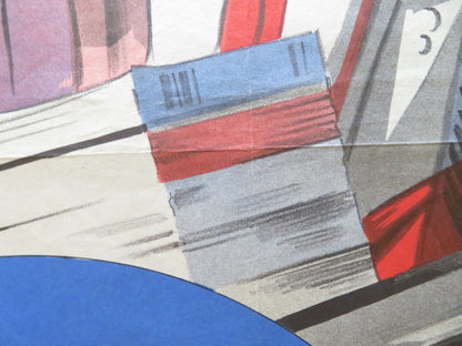 FRENCH WITHOUT TEARS DANISH POSTER ROLLED RAY MILLAND ELLEN DREW 1949 Rendezvous Cinema Movie posters