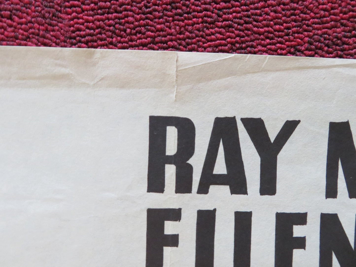 FRENCH WITHOUT TEARS DANISH POSTER ROLLED RAY MILLAND ELLEN DREW 1949 Rendezvous Cinema Movie posters