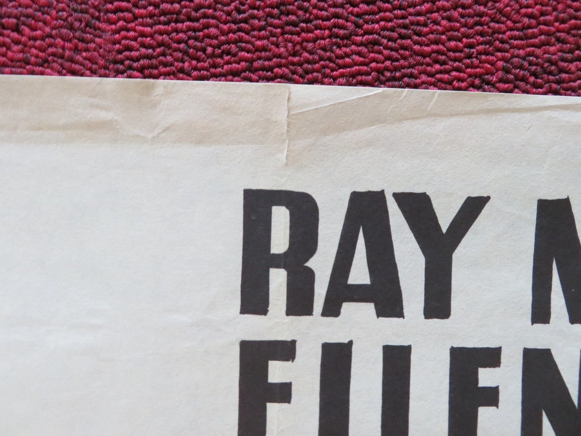 FRENCH WITHOUT TEARS DANISH POSTER ROLLED RAY MILLAND ELLEN DREW 1949 Rendezvous Cinema Movie posters