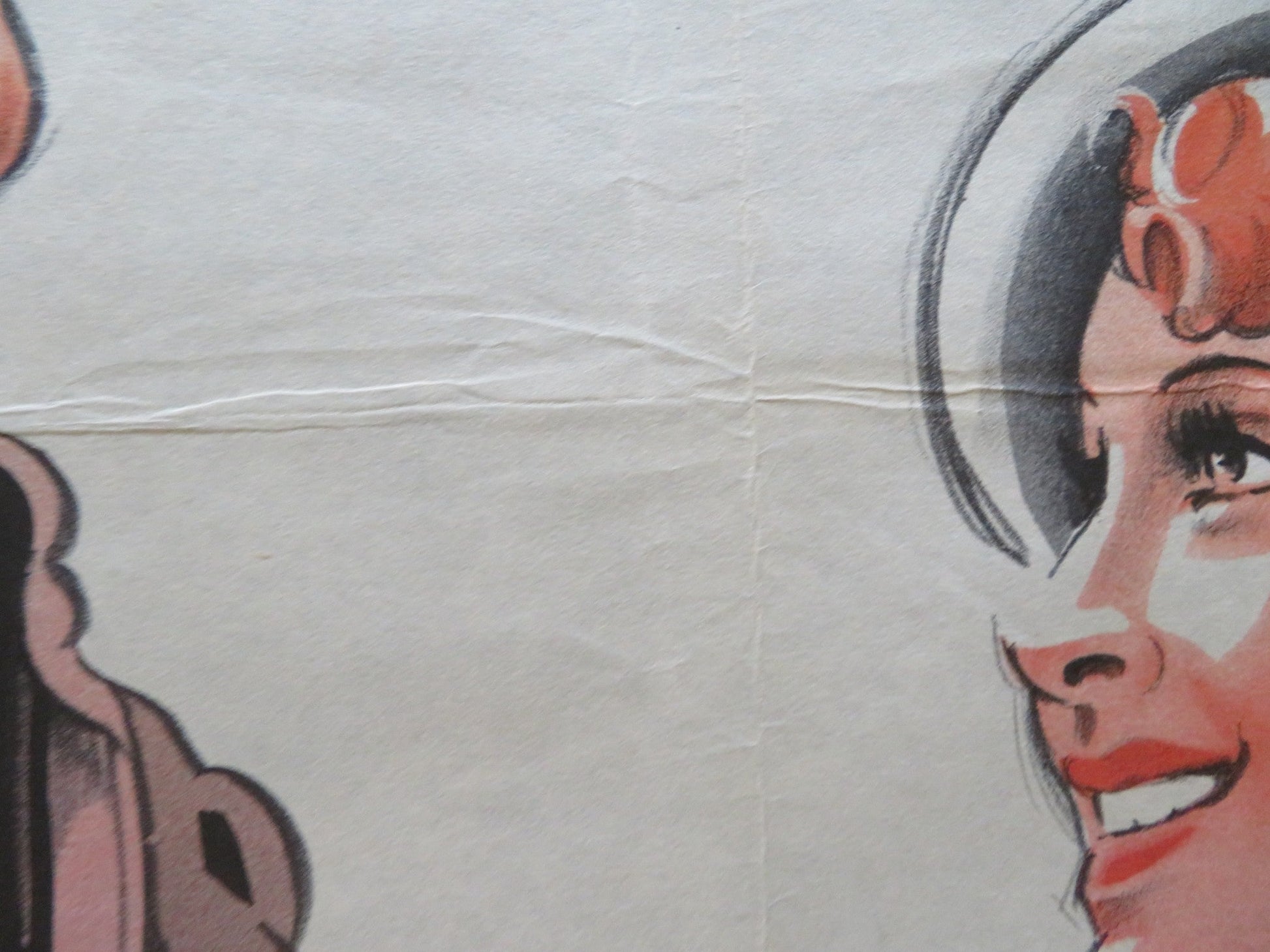 FRENCH WITHOUT TEARS DANISH POSTER ROLLED RAY MILLAND ELLEN DREW 1949 Rendezvous Cinema Movie posters