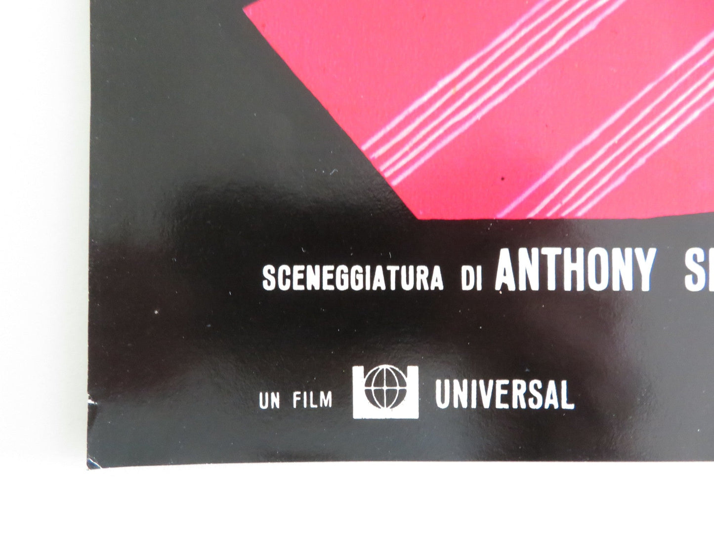 FRENZY - D ITALIAN FOTOBUSTA POSTER JON FINCH BARRY FOSTER 1972 Movie posters