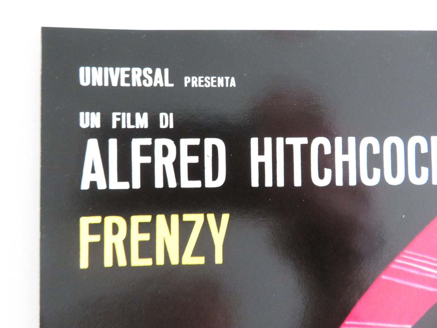 FRENZY - D ITALIAN FOTOBUSTA POSTER JON FINCH BARRY FOSTER 1972 Movie posters