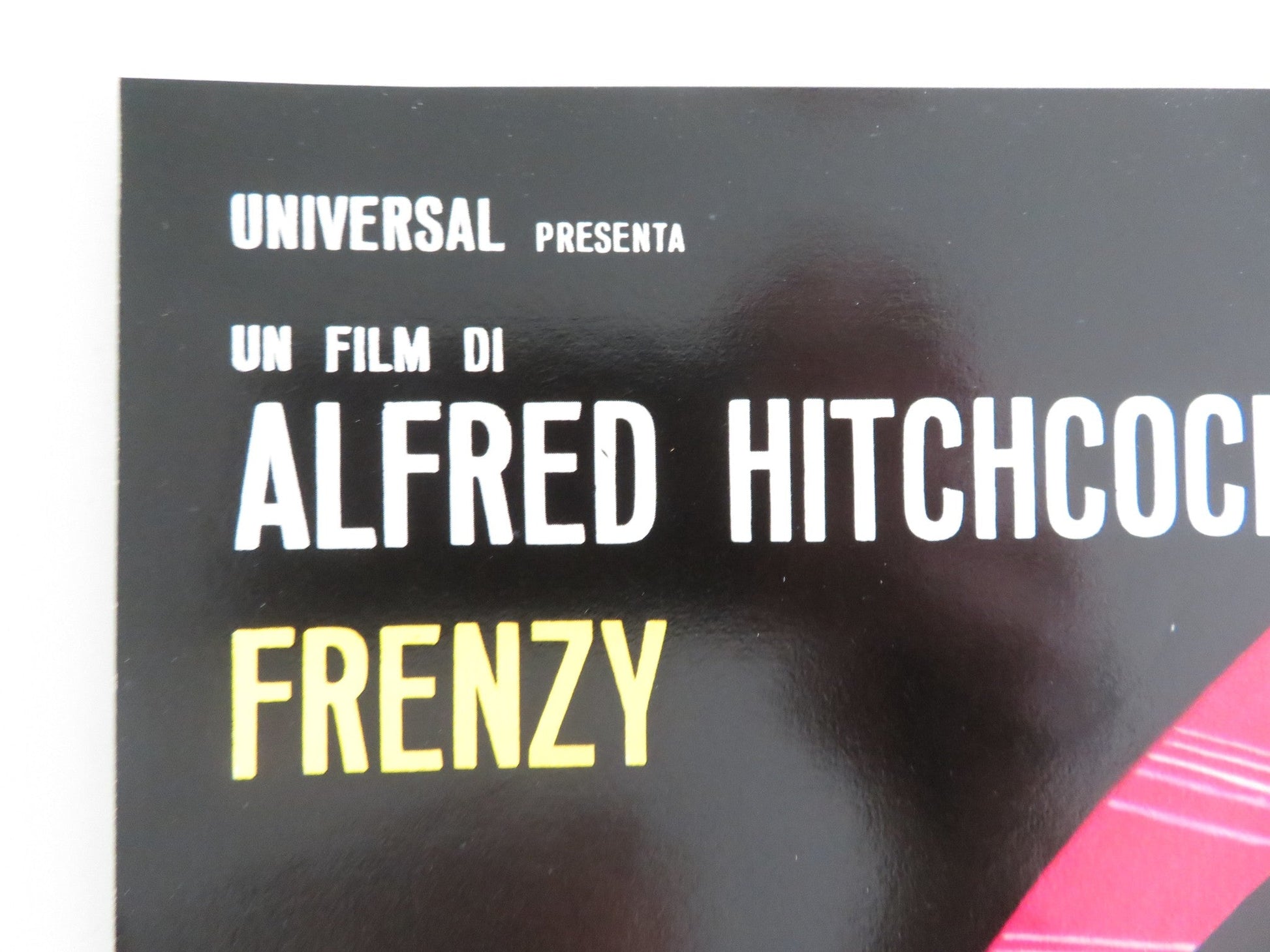 FRENZY - D ITALIAN FOTOBUSTA POSTER JON FINCH BARRY FOSTER 1972 Movie posters