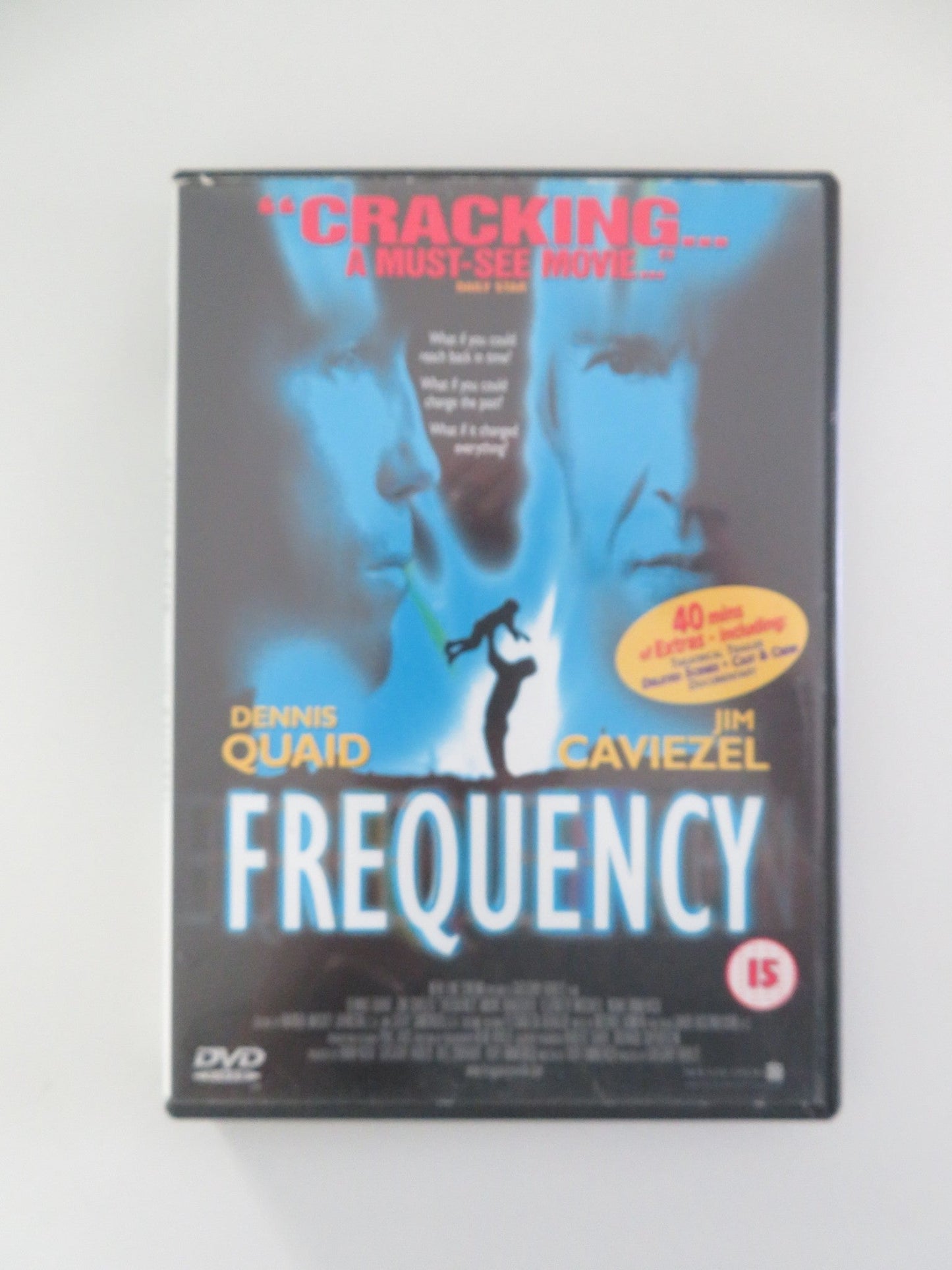 FREQUENCY (DVD) DENNIS QUAID JIM CAVIEZEL 2000 REGION 2 Movie posters