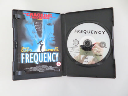 FREQUENCY (DVD) DENNIS QUAID JIM CAVIEZEL 2000 REGION 2 Movie posters