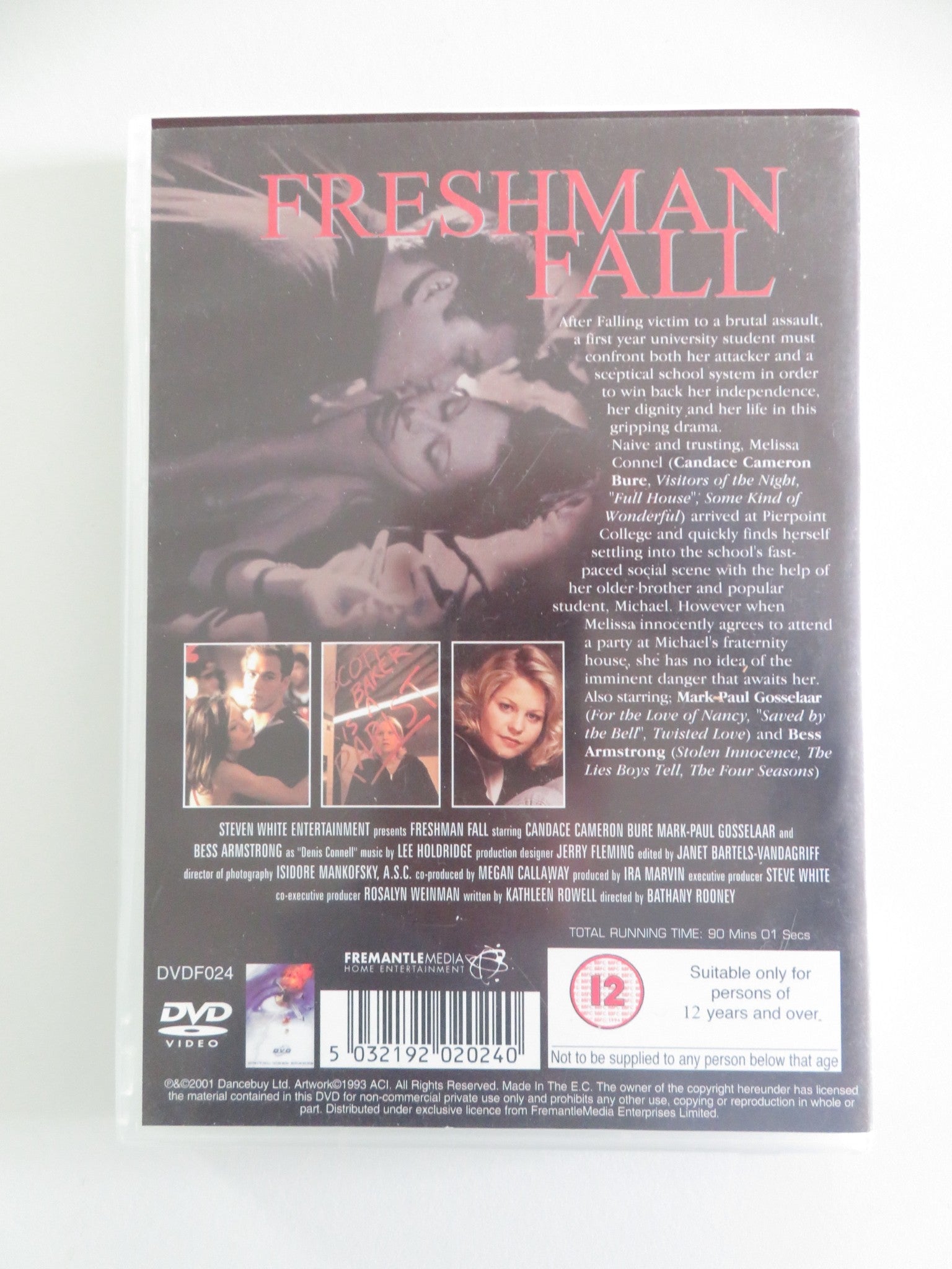 Freshman Fall (DVD) Candace Cameron Bure Mark - Paul Gosselaae 1996 Region 2 Movie posters