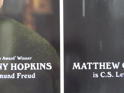 FREUD'S LAST SESSION UK QUAD ROLLED POSTER ANTHONY HOPKINS MATTHEW GOODE 2023 Rendezvous Cinema Movie posters