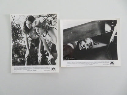 FRIDAY THE 13TH: PART 2 MOVIE STILL PHOTO LOT OF 2 JASON VOORHEES AMY STEEL 1981 Movie posters