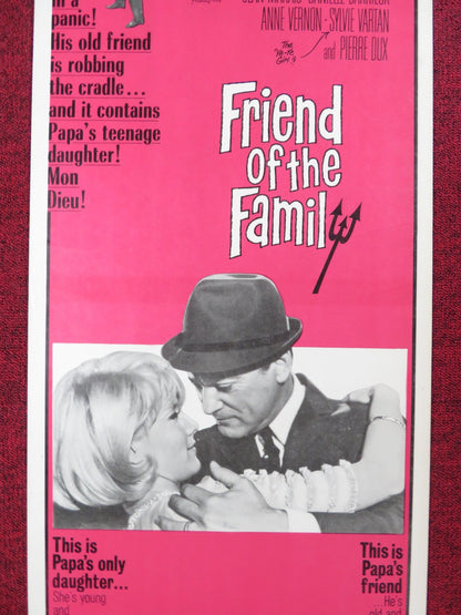 FRIEND OF THE FAMILY US INSERT POSTER JEAN MARAIS DANIELLE DARRIEUX 1965 Rendezvous Cinema Movie posters