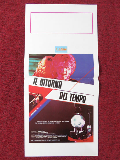 FROM BEYOND ITALIAN LOCANDINA POSTER JEFFREY COMBS BARBARA CRAMPTON 1986 Rendezvous Cinema Movie posters