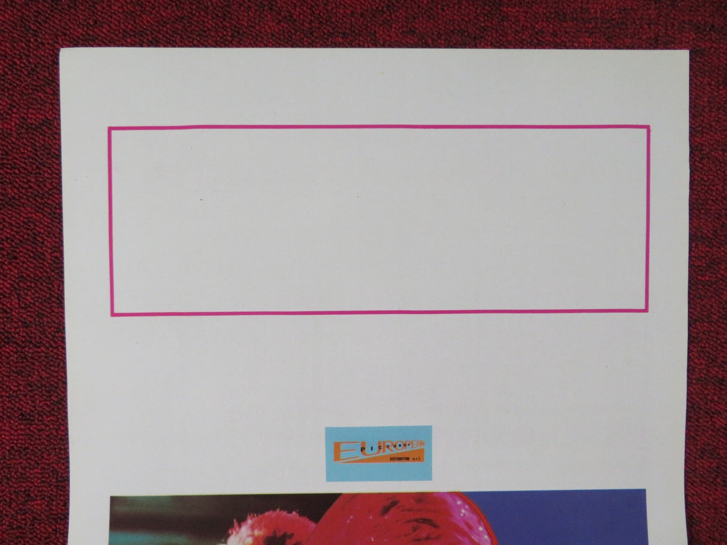 FROM BEYOND ITALIAN LOCANDINA POSTER JEFFREY COMBS BARBARA CRAMPTON 1986 Rendezvous Cinema Movie posters