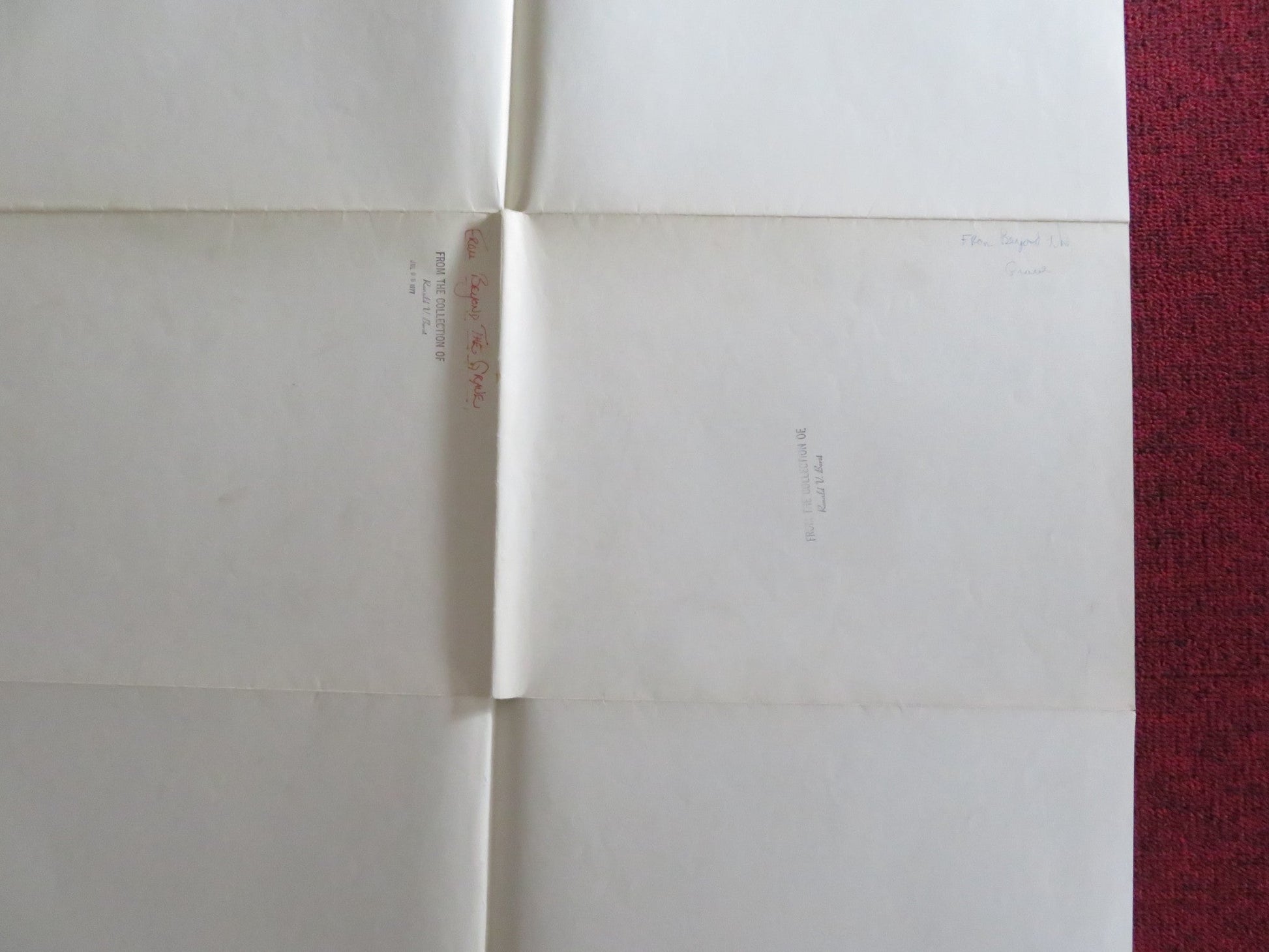 FROM BEYOND THE GRAVE FOLDED US ONE SHEET POSTER IAN BANNEN DIANA DORS 1974 Rendezvous Cinema Movie posters