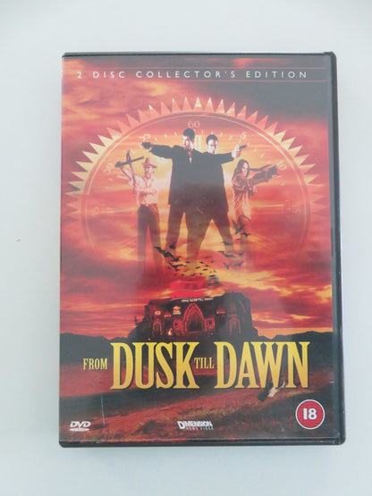 FROM DUSK TILL DAWN - 2 DISC COLLECTOR'S EDITION (DVD) G. CLOONEY 1996 REGION 2 Movie posters
