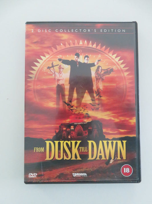 FROM DUSK TILL DAWN - 2 DISC COLLECTOR'S EDITION (DVD) G. CLOONEY 1996 REGION 2 Movie posters
