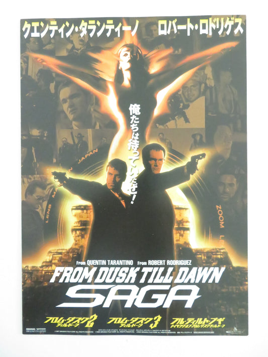 From Dusk Till Dawn Saga Japanese Chirashi (B5) Poster Clooney Tarantino R2026 Movie posters