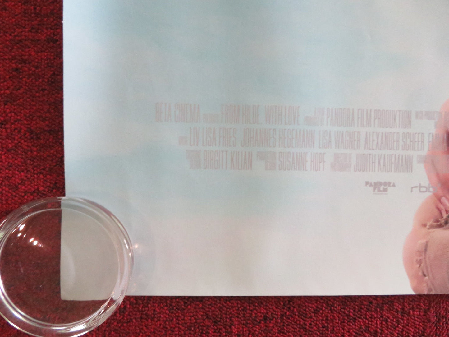 FROM HILDE, WITH LOVE UK QUAD ROLLED POSTER LIV LISA FRIES J. HEGEMANN 2024 - Rendezvous Cinema