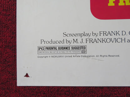 FROM NOON TILL THREE FOLDED US ONE SHEET POSTER CHARLES BRONSON J. IRELAND 1976 Rendezvous Cinema Movie posters