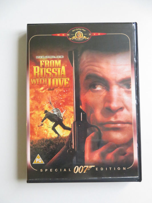 FROM RUSSIA WITH LOVE (DVD) 007 JAMES BOND SEAN CONNERY R. SHAW 1963 REGION 2 Movie posters