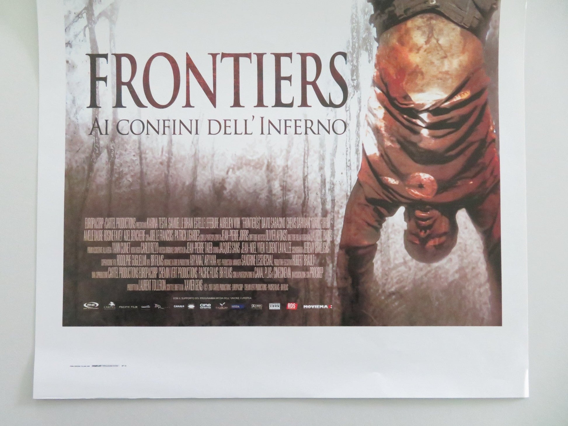 Frontiers - b Italian Locandina Poster Karina Testa Samuel Le Bihan 2007 Movie posters