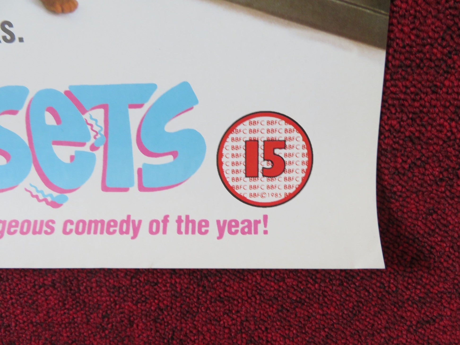 FROZEN ASSETS VHS VIDEO POSTER SHELLEY LONG CORBIN BERNSEN 1992 Rendezvous Cinema Movie posters