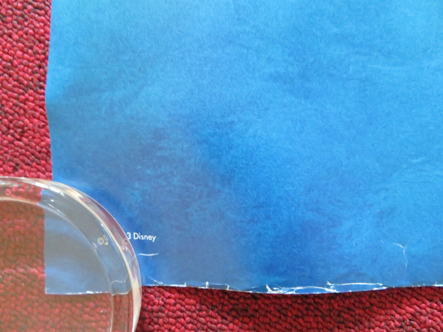 FROZEN - B UK QUAD ROLLED POSTER DISNEY KRISTEN BELL JOSH GAD 2013 Rendezvous Cinema Movie posters