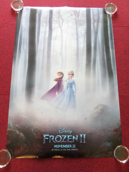 FROZEN II - B US ONE SHEET ROLLED POSTER DISNEY KRISTEN BELL IDINA MENZEL 2019 Rendezvous Cinema Movie posters
