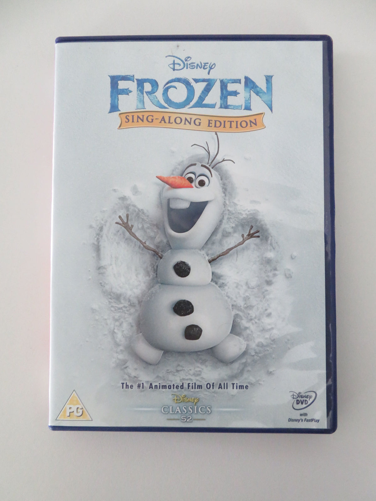Frozen - Sing-Along Edition (DVD) Disney Kristen Bell Idina Menzel 2013 Region 2 Movie posters