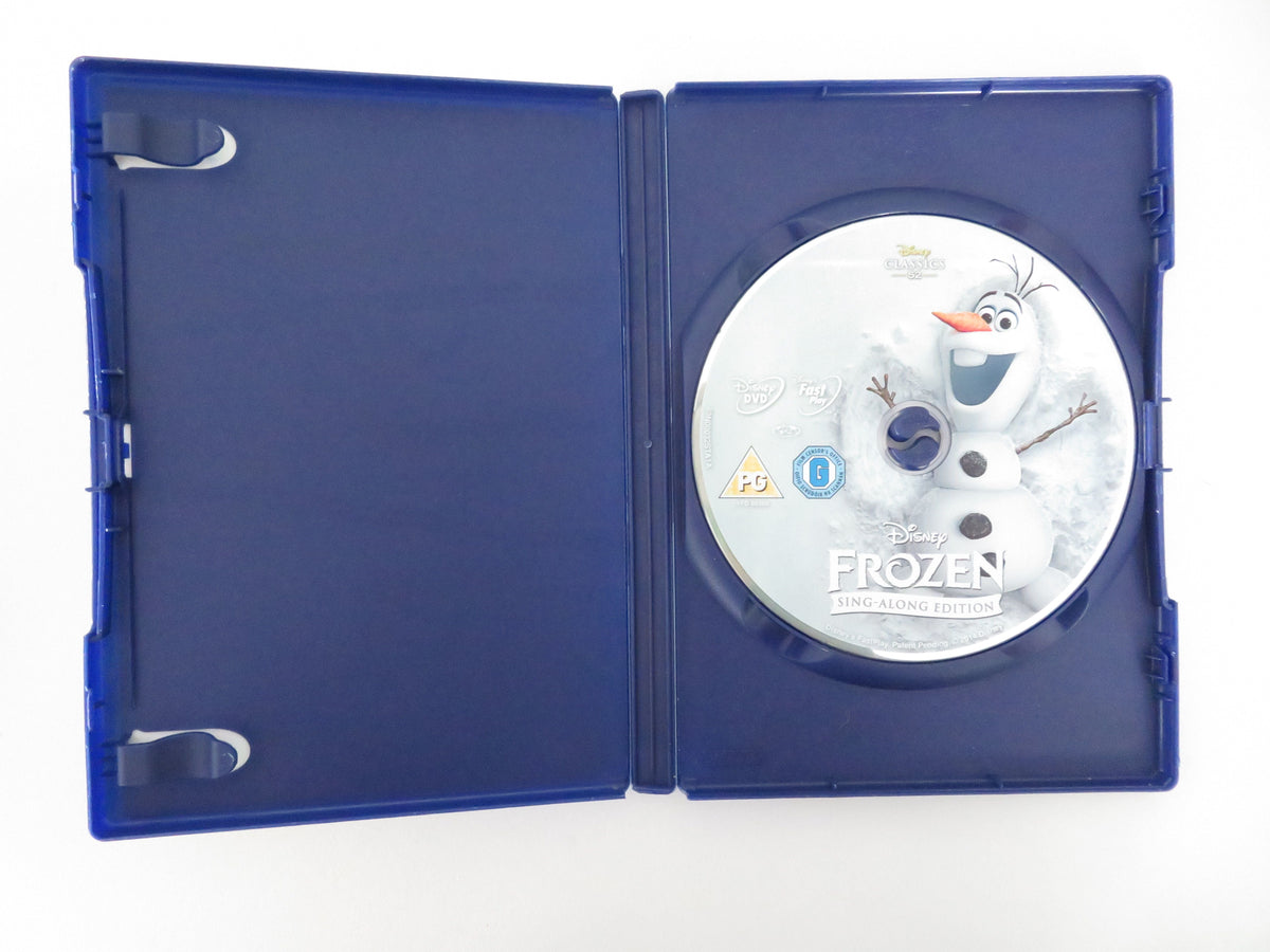 Frozen - Sing-Along Edition (DVD) Disney Kristen Bell Idina Menzel 2013 Region 2 Movie posters