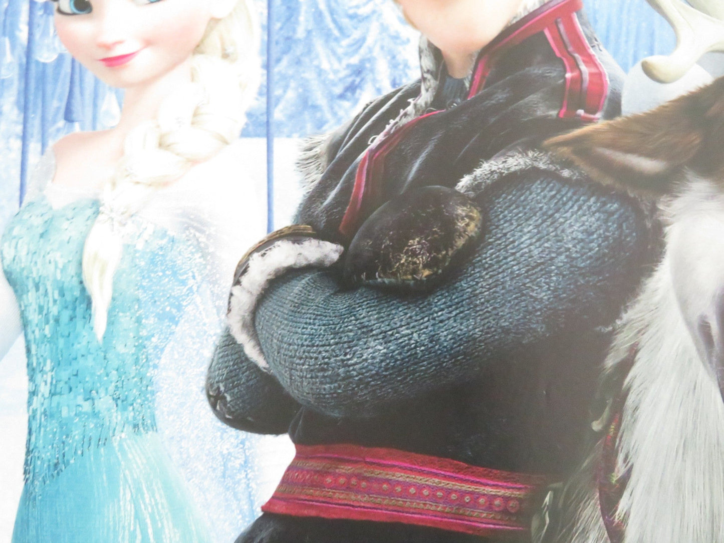 FROZEN UK QUAD ROLLED POSTER KRISTEN BELL IDINA MENZEL 2013 Movie posters